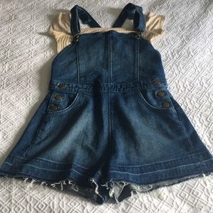 The Jetset Diaries overall romper